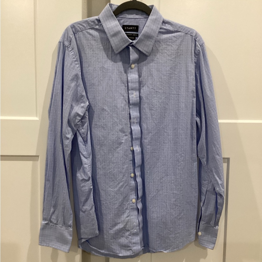 Stantt business casual in light blue!! EUC in LARGE!!